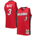 Men's Miami Heat Dwyane Wade Mitchell & Ness Red 2005-06 product image 1