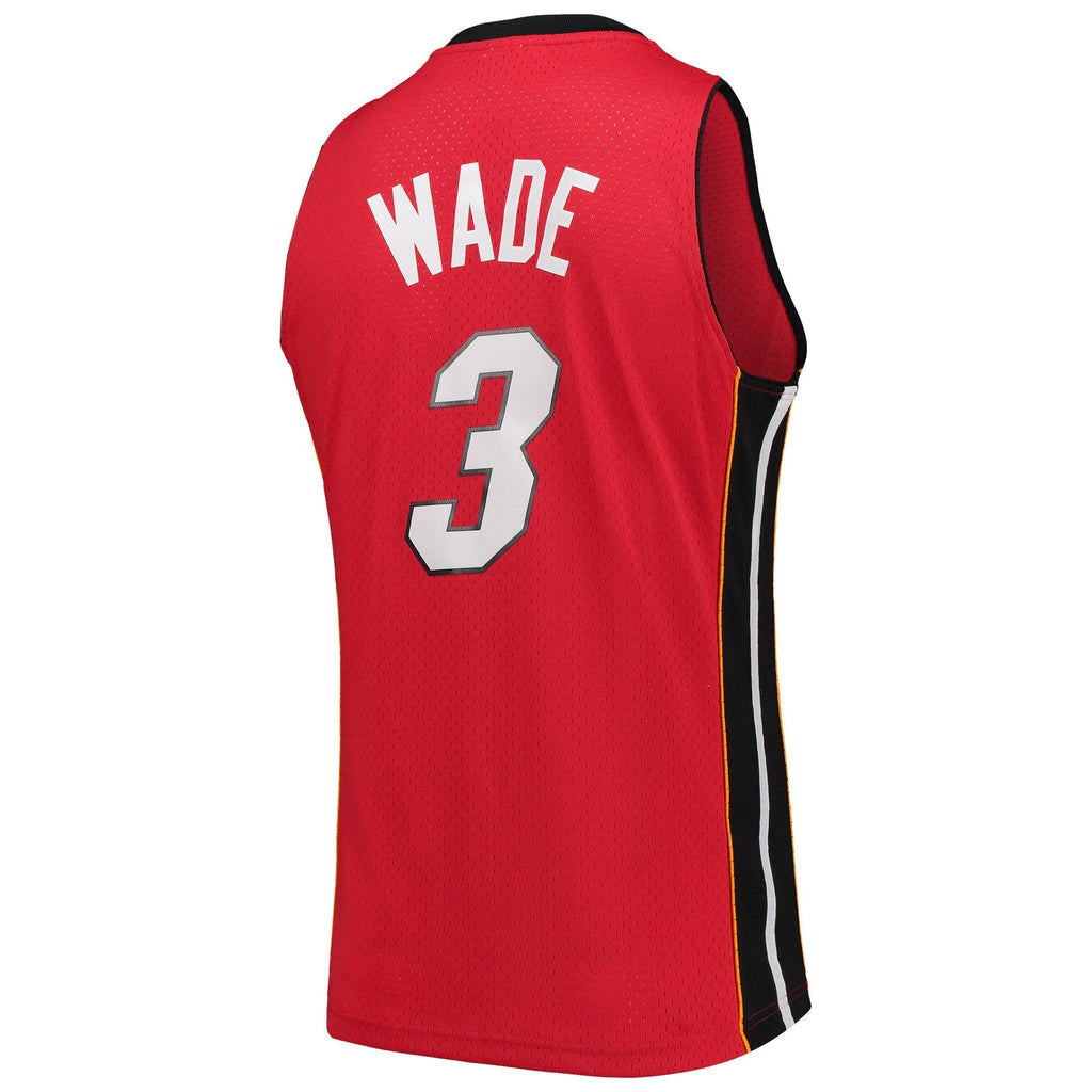 Men's Miami Heat Dwyane Wade Mitchell & Ness Red 2005-06 product image 3