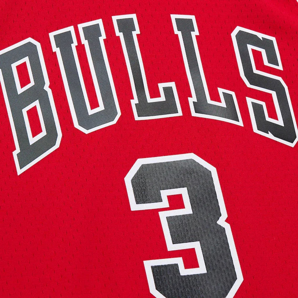Men's Chicago Bulls Dwyane Wade Mitchell & Ness Red 2016/17 product image 4