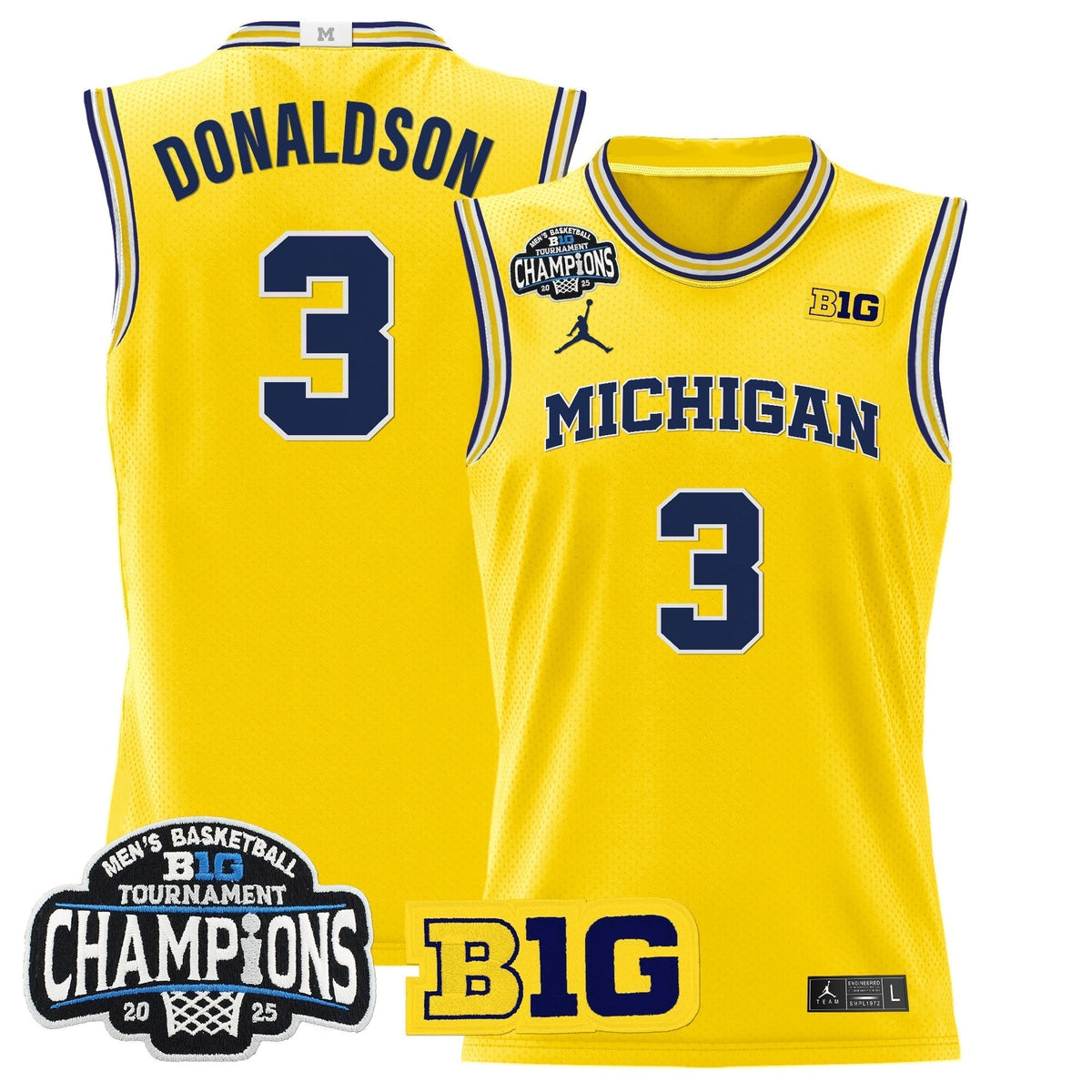 MICH 2025 Big Ten Conference Tournament Champions product image 2