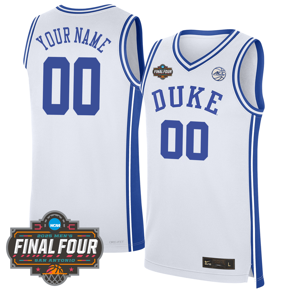 Custom DUKE Basketball 24/25 Jersey - Final Four Patch product image 3