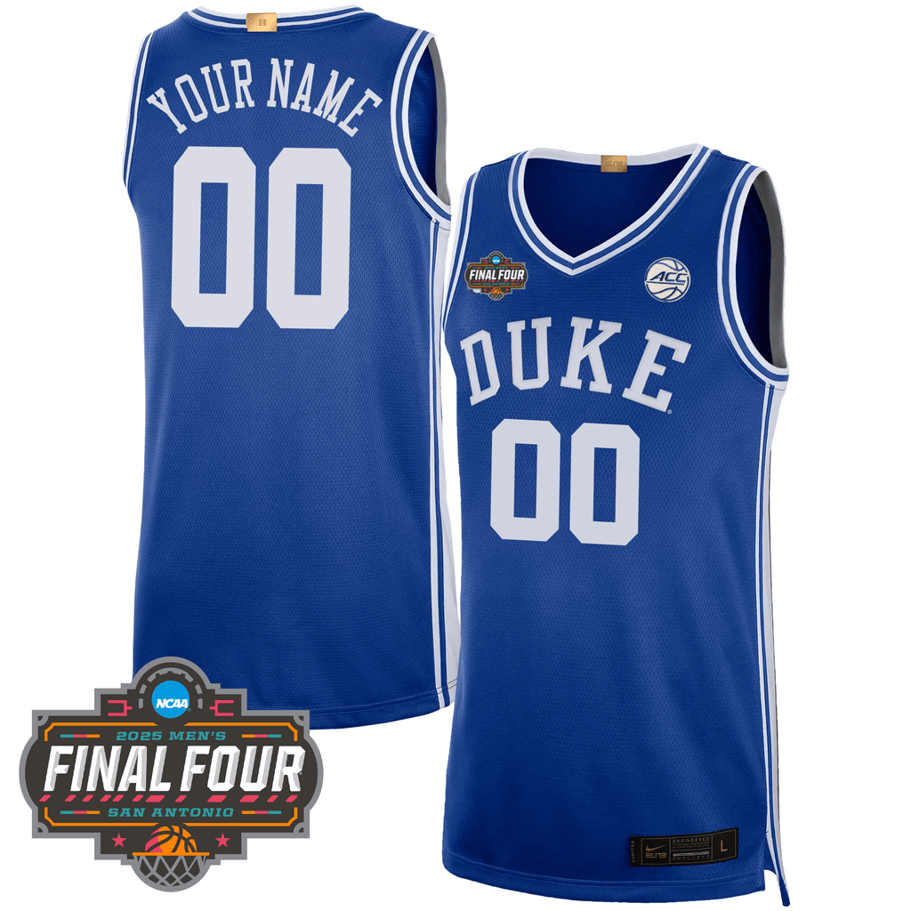Custom DUKE Basketball 24/25 Jersey - Final Four Patch product image 2