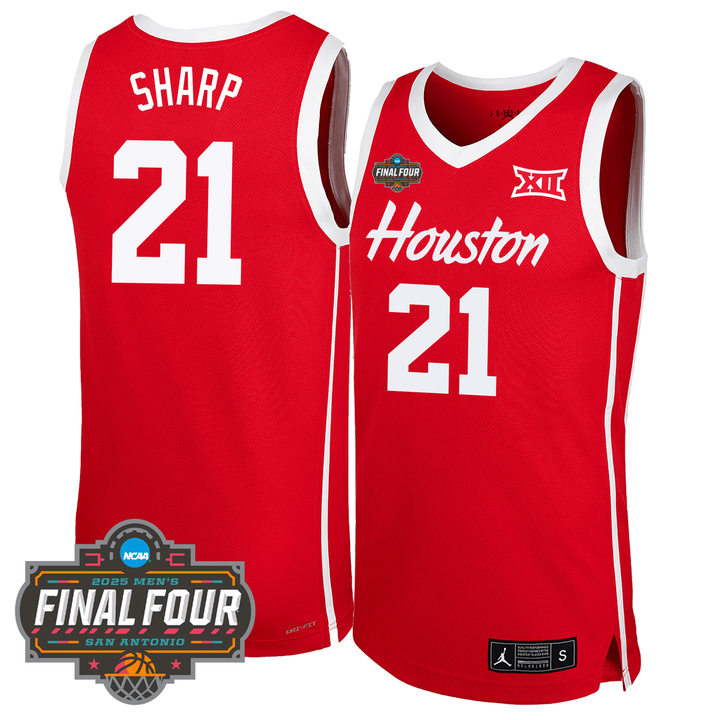 HOU Basketball 24/25 Jersey - Final Four Patch product image 8