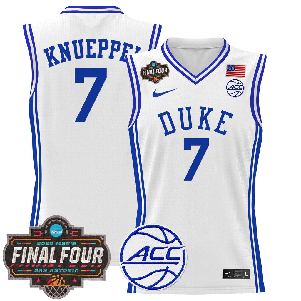 DUKE 2025 Final Four Patch Basketball Jersey - Stitched product image 14