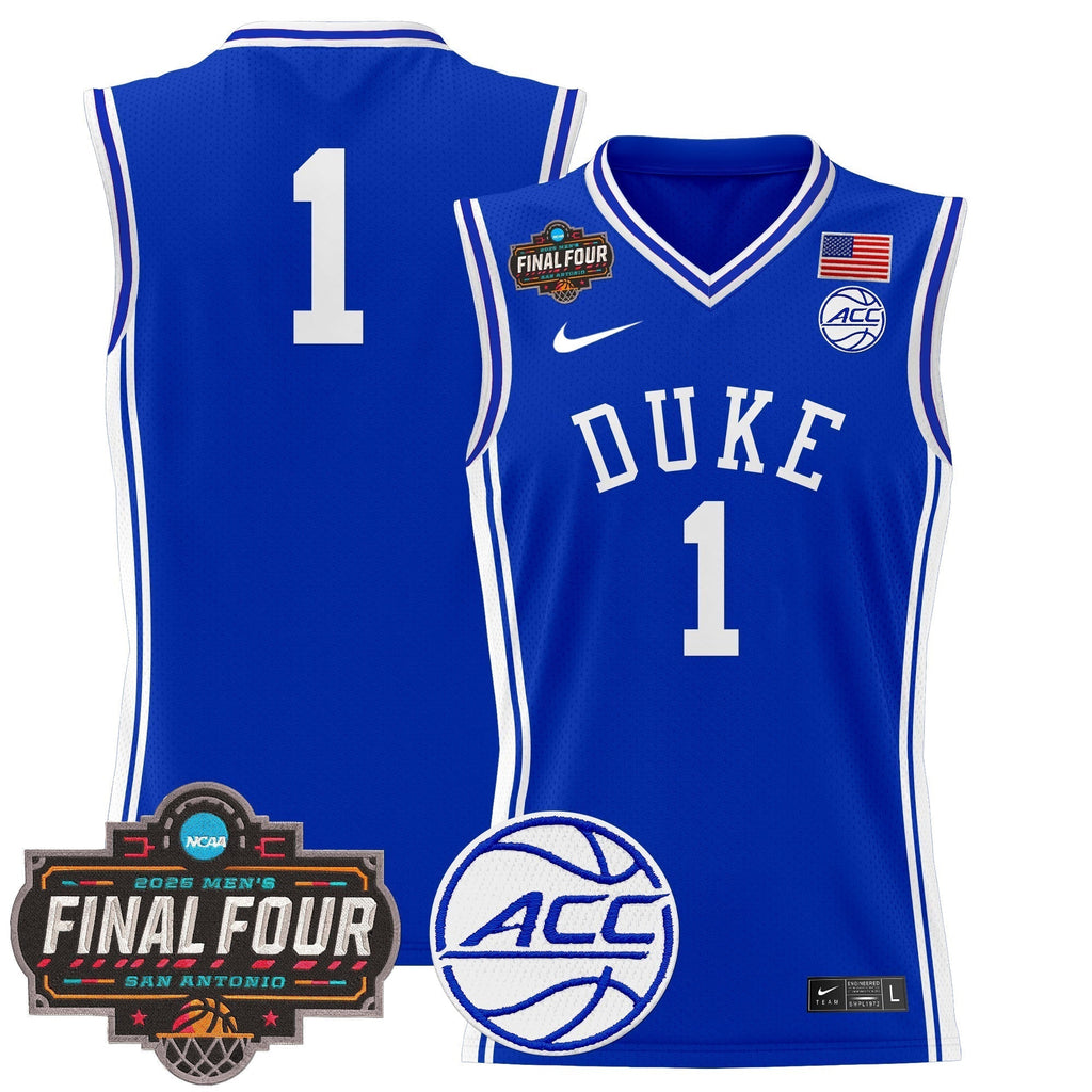 DUKE 2025 Final Four Patch Basketball Jersey - Stitched product image 10