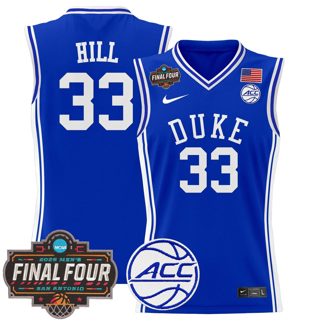 DUKE 2025 Final Four Patch Basketball Jersey - Stitched product image 8
