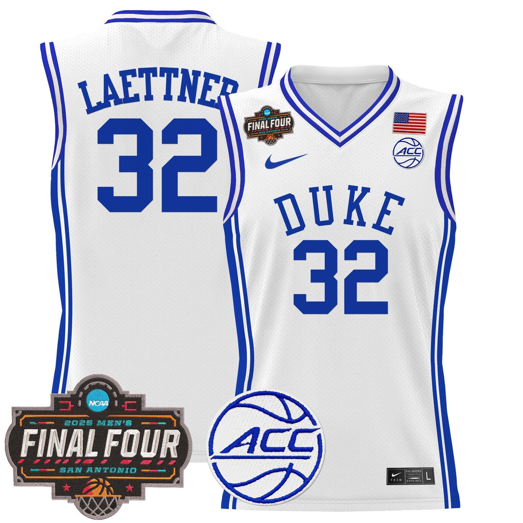 DUKE 2025 Final Four Patch Basketball Jersey - Stitched product image 19
