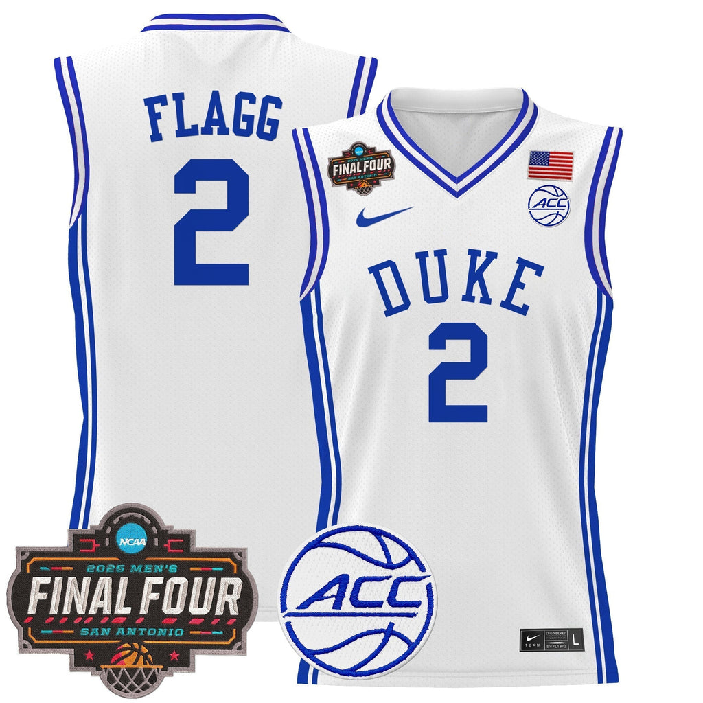 DUKE 2025 Final Four Patch Basketball Jersey - Stitched product image 12