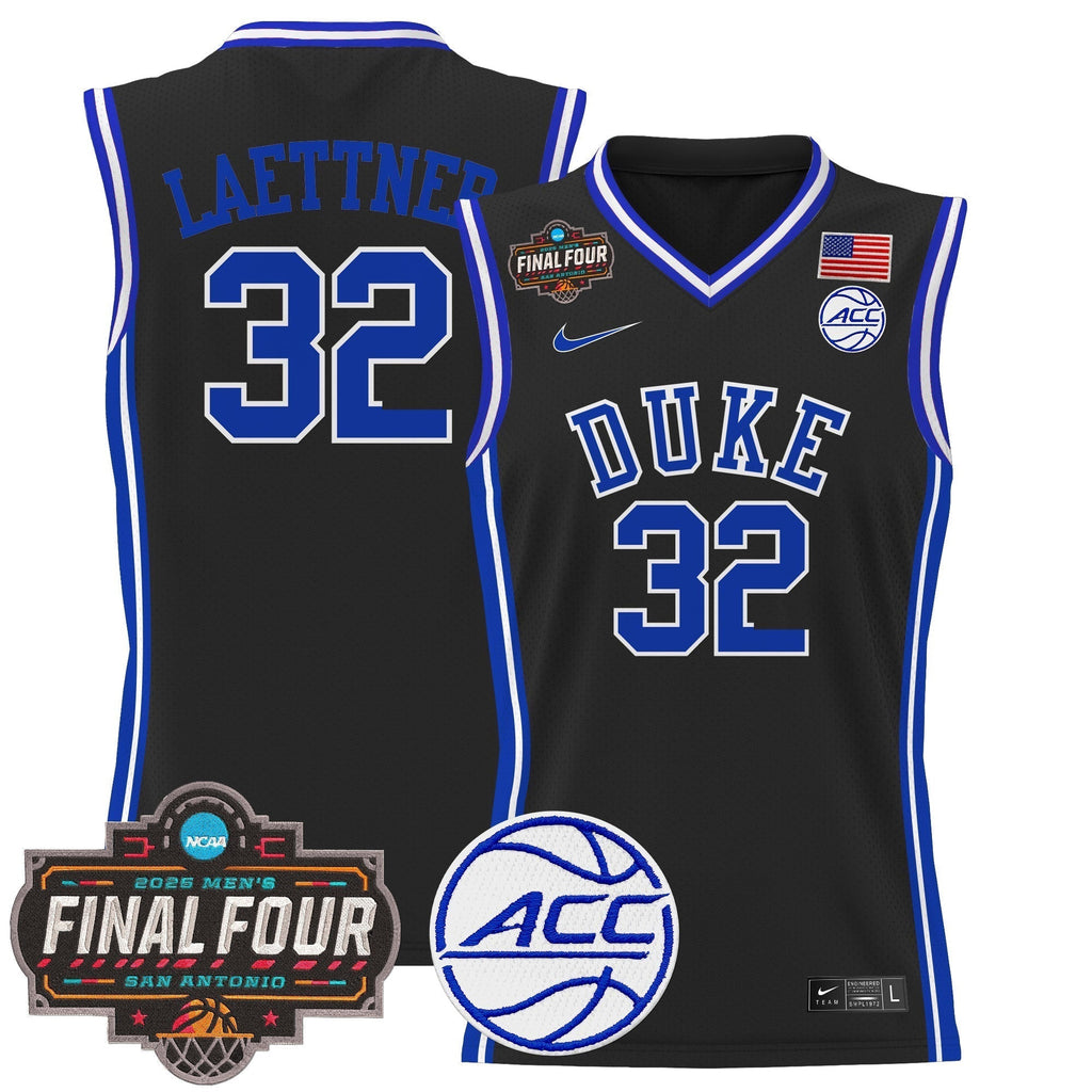DUKE 2025 Final Four Patch Basketball Jersey - Stitched product image 9