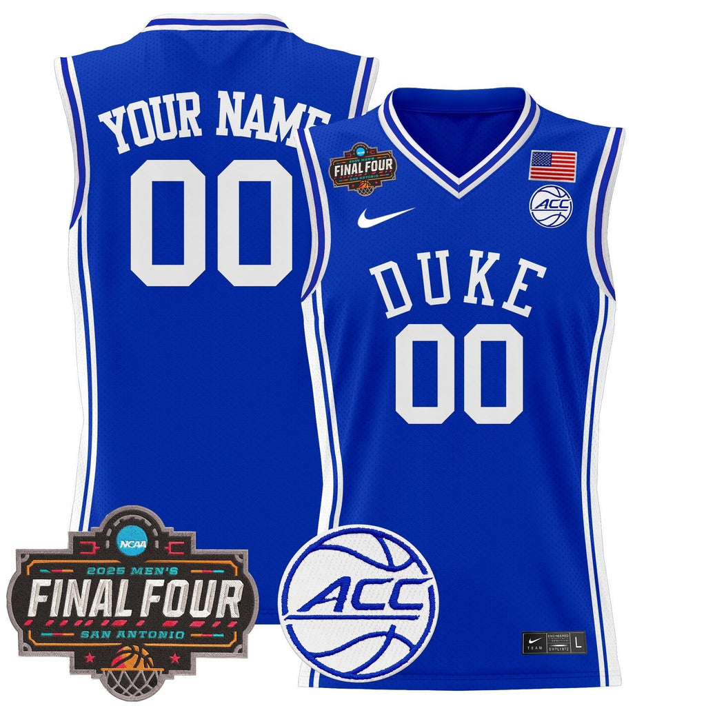 DUKE 2025 Final Four Patch Basketball Custom Jersey product image 2