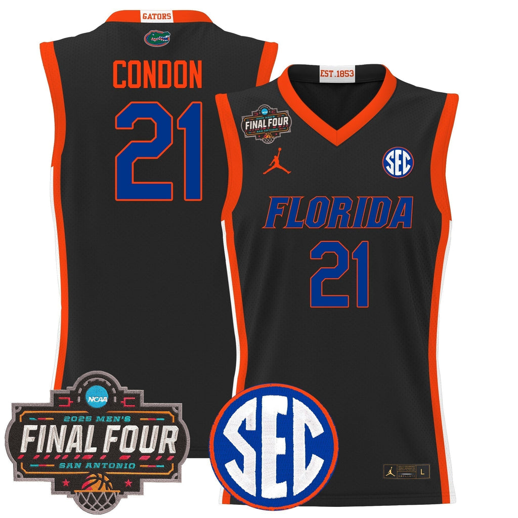 UF 2025 Final Four Patch Basketball Jersey - Stitched product image 16