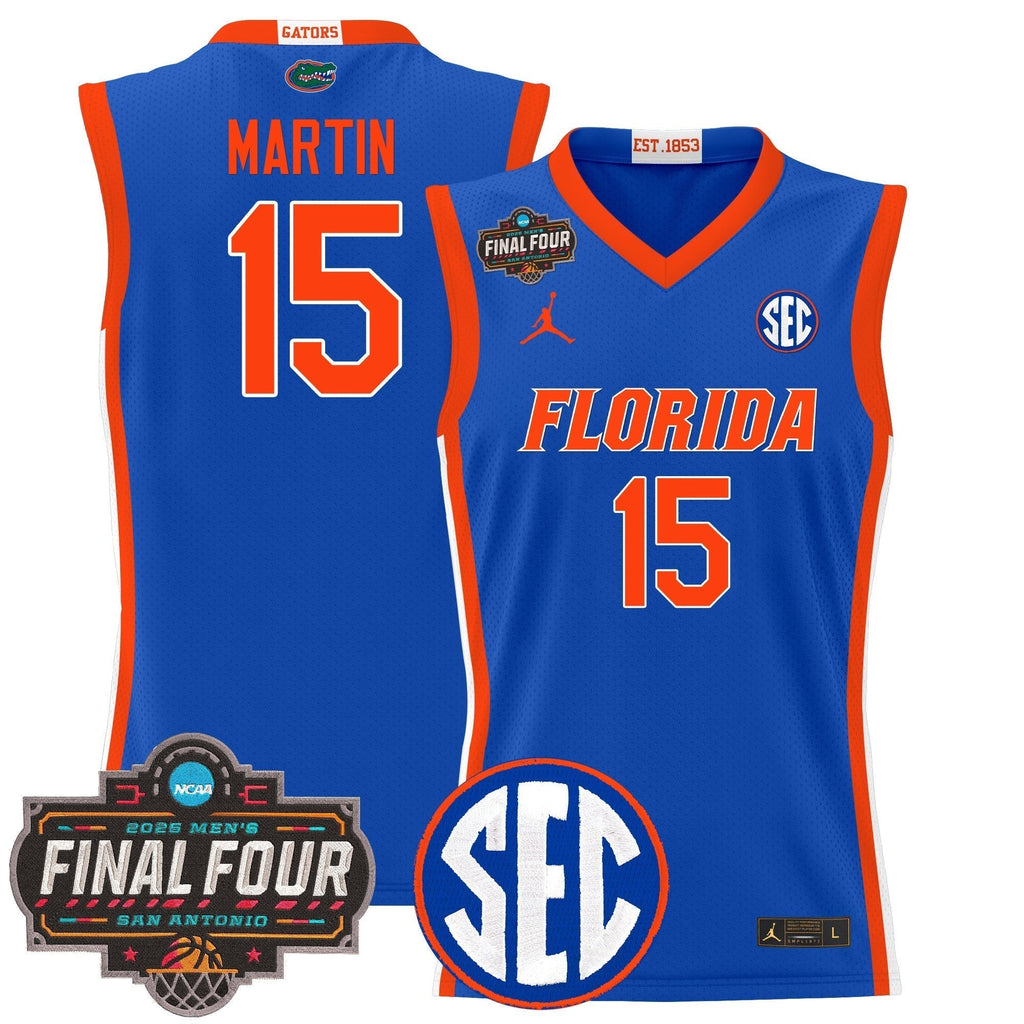 UF 2025 Final Four Patch Basketball Jersey - Stitched product image 2