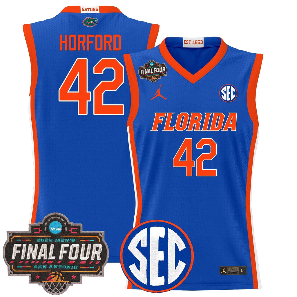 UF 2025 Final Four Patch Basketball Jersey - Stitched product image 9