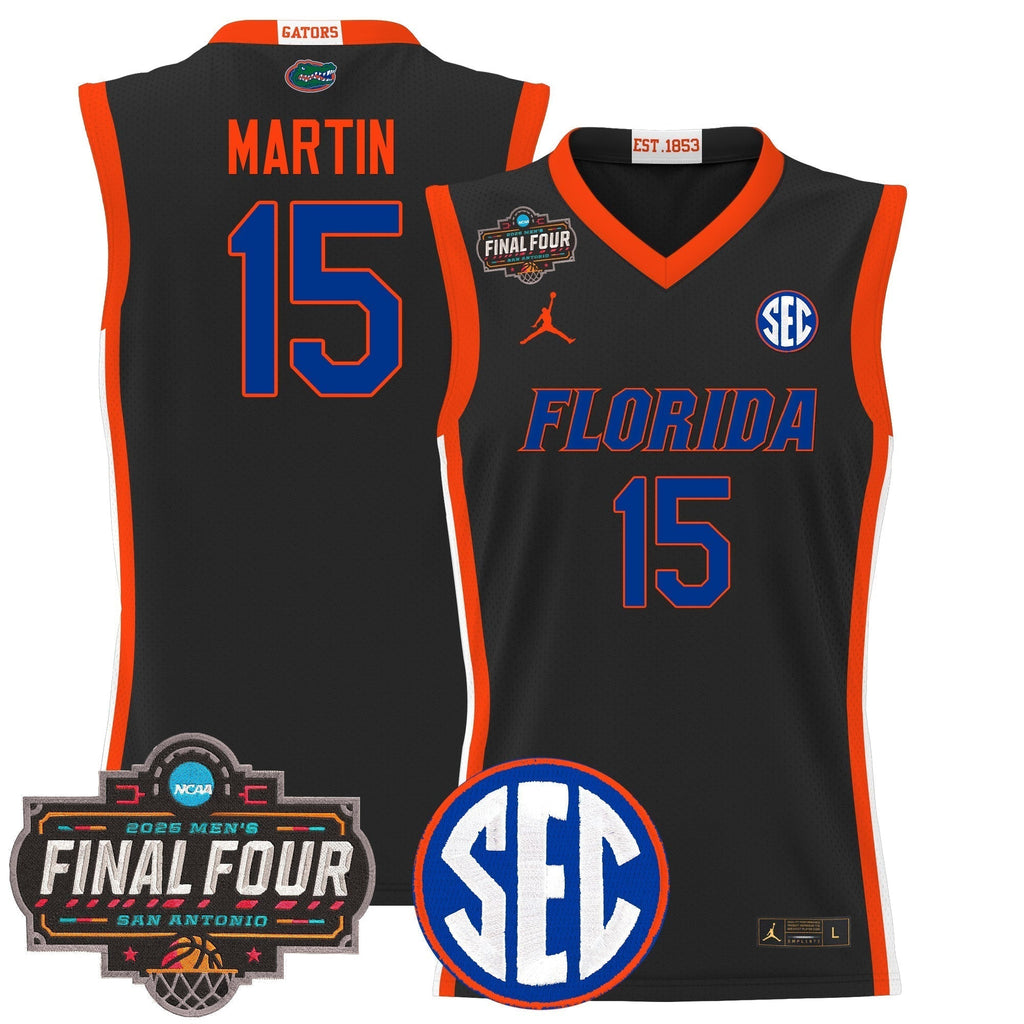 UF 2025 Final Four Patch Basketball Jersey - Stitched product image 12