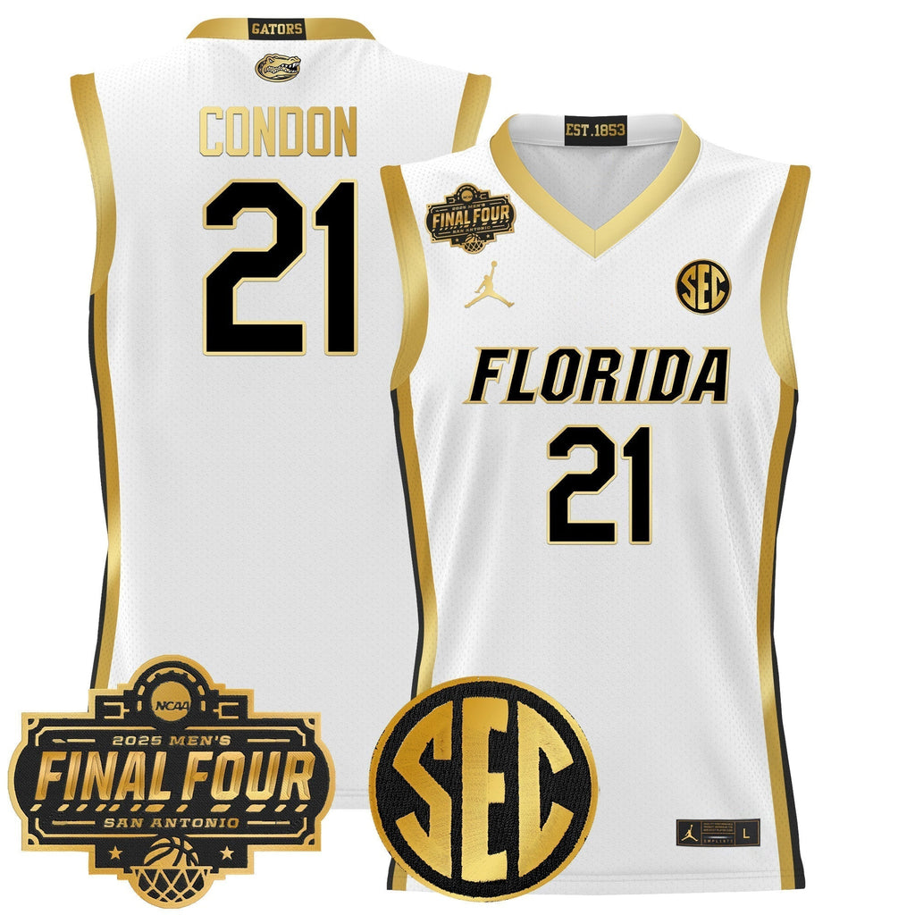 UF 2025 Final Four Patch Basketball Jersey - Stitched product image 31