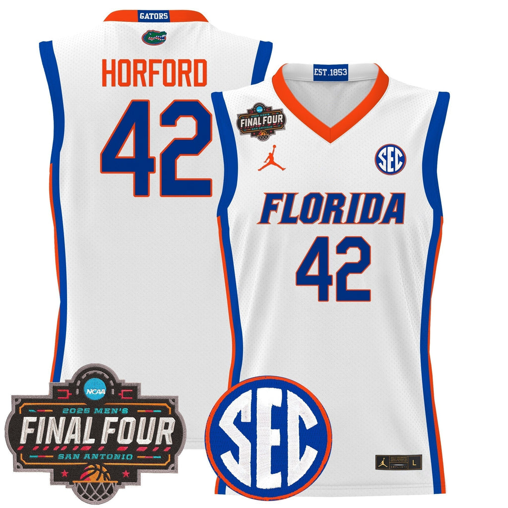 UF 2025 Final Four Patch Basketball Jersey - Stitched product image 6