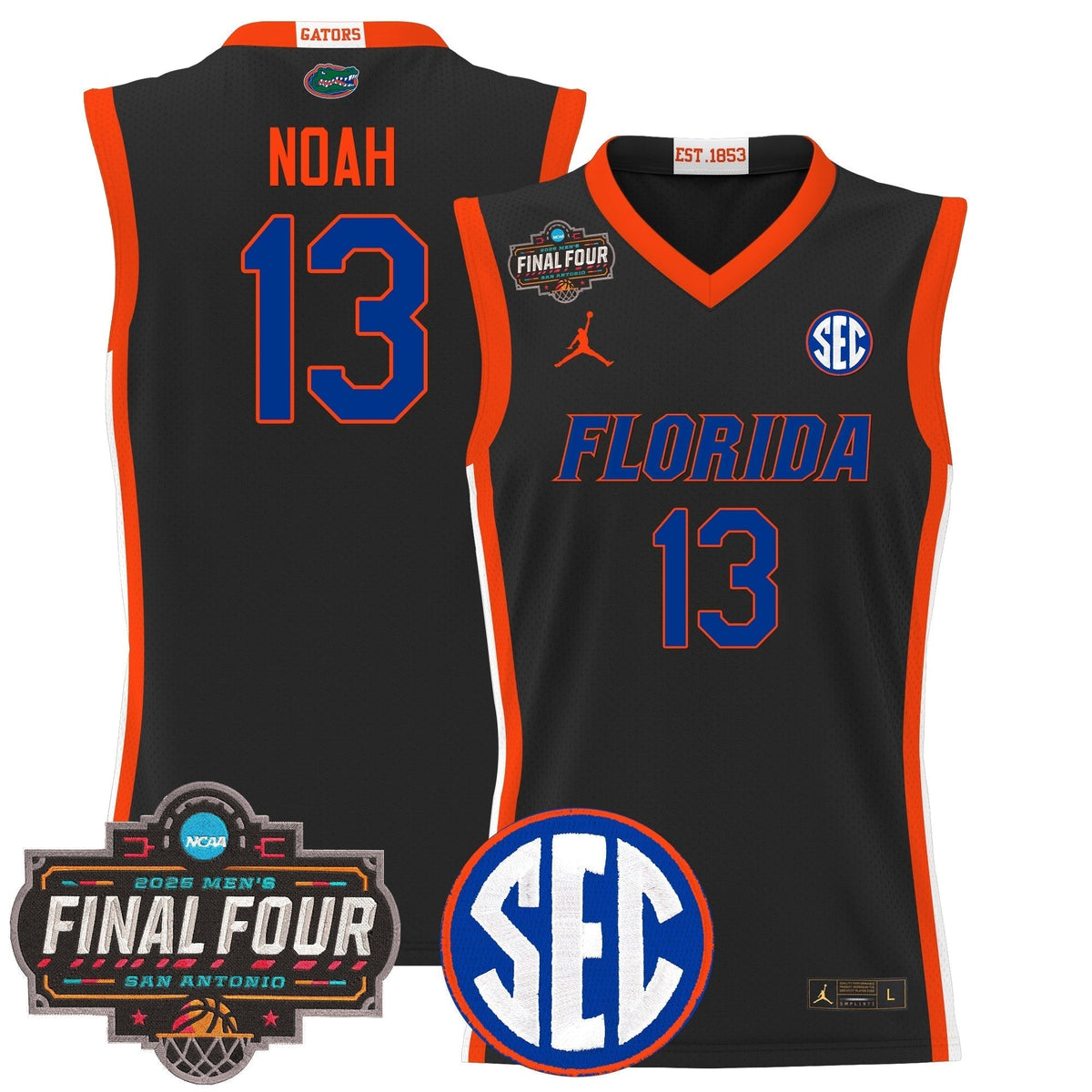 UF 2025 Final Four Patch Basketball Jersey - Stitched product image 20
