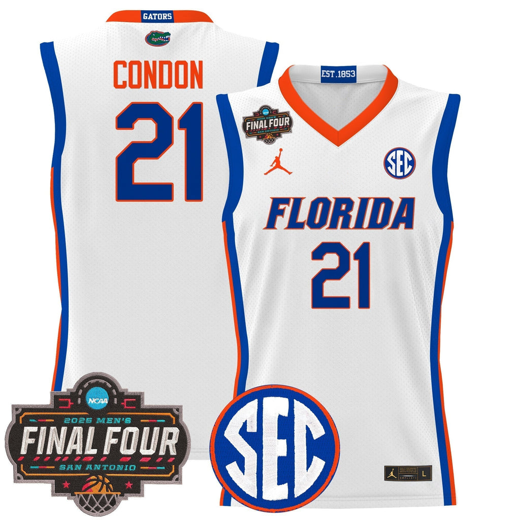 UF 2025 Final Four Patch Basketball Jersey - Stitched product image 3