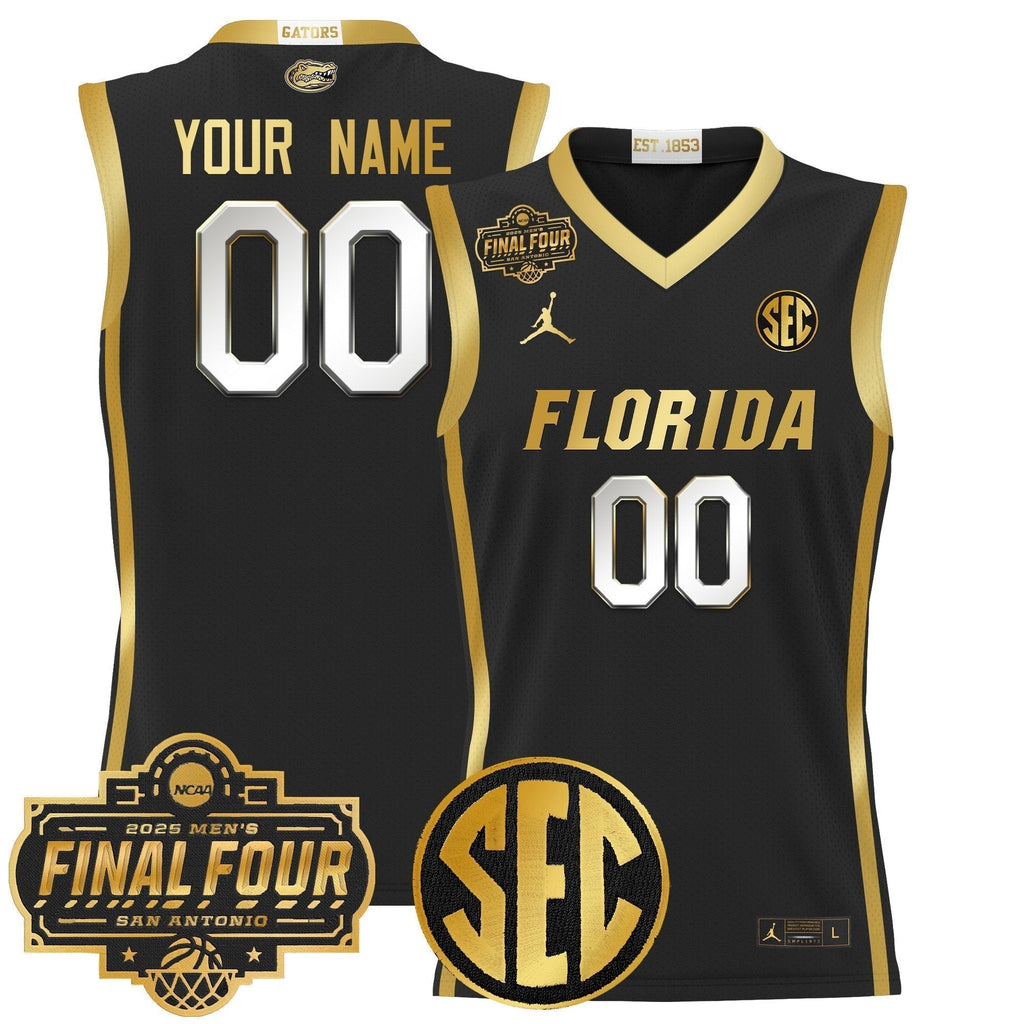 UF 2025 Final Four Patch Basketball Custom Jersey - Stitched product image 4