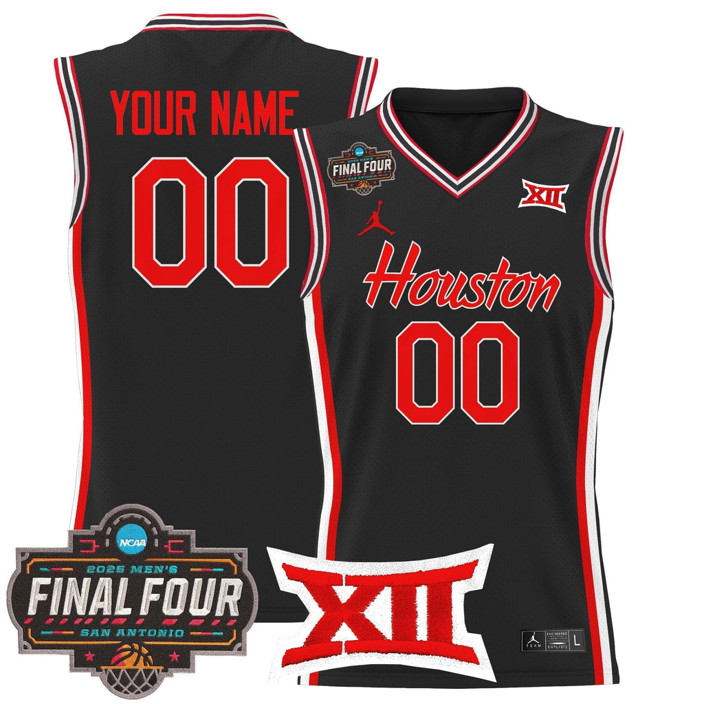 HOU 2025 Final Four Patch Basketball Custom Jersey product image 3