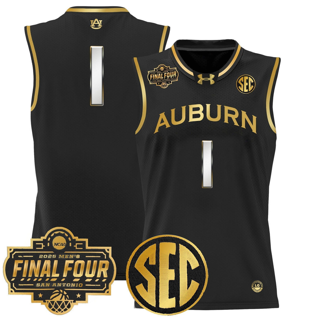 AUB 2025 Final Four Patch Lightweight Basketball Jersey product image 40