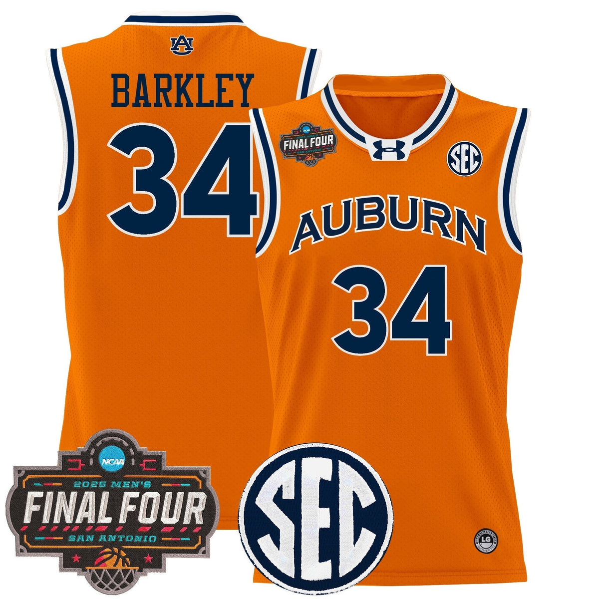 AUB 2025 Final Four Patch Lightweight Basketball Jersey product image 21