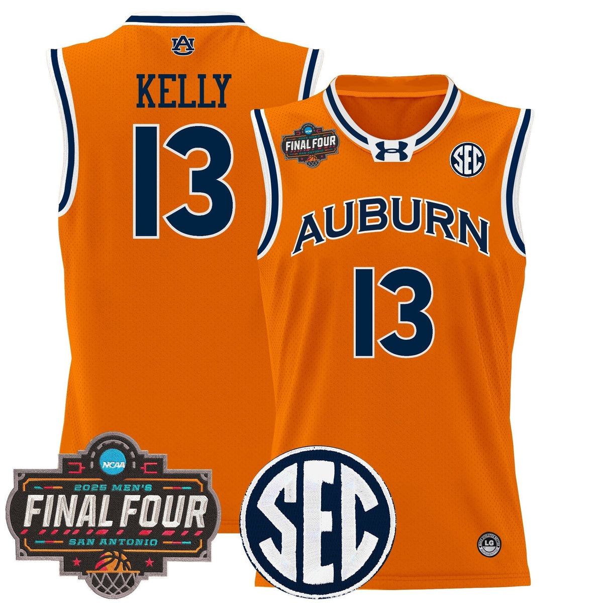 AUB 2025 Final Four Patch Lightweight Basketball Jersey product image 20