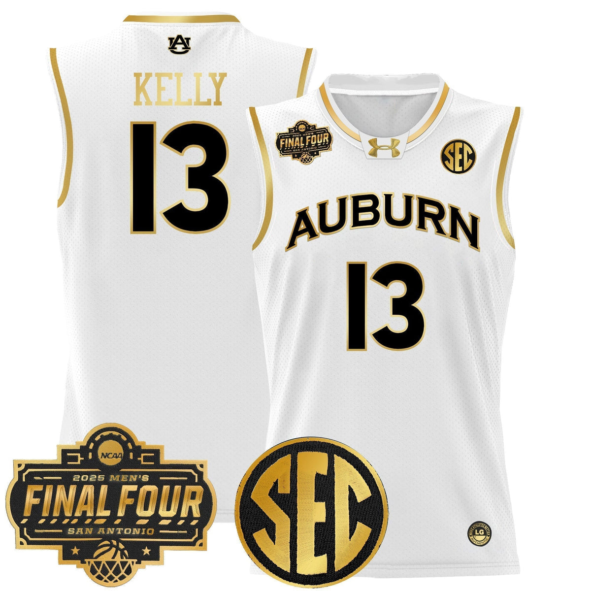 AUB 2025 Final Four Patch Lightweight Basketball Jersey product image 28