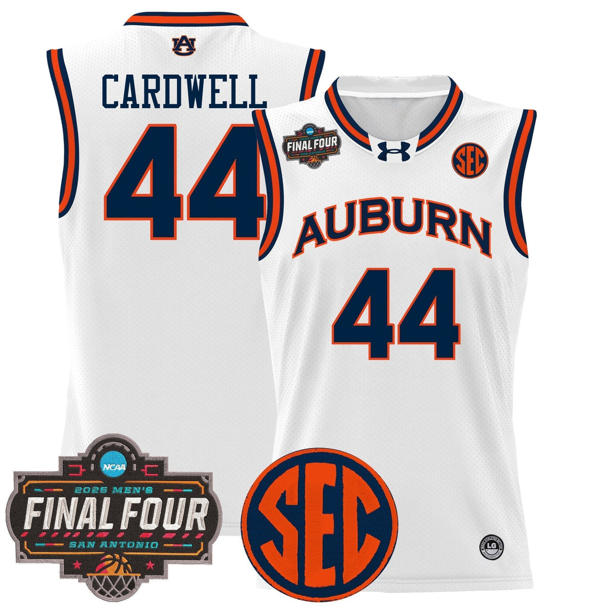 AUB 2025 Final Four Patch Lightweight Basketball Jersey product image 3