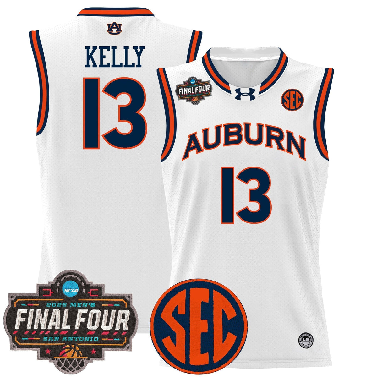 AUB 2025 Final Four Patch Lightweight Basketball Jersey product image 7