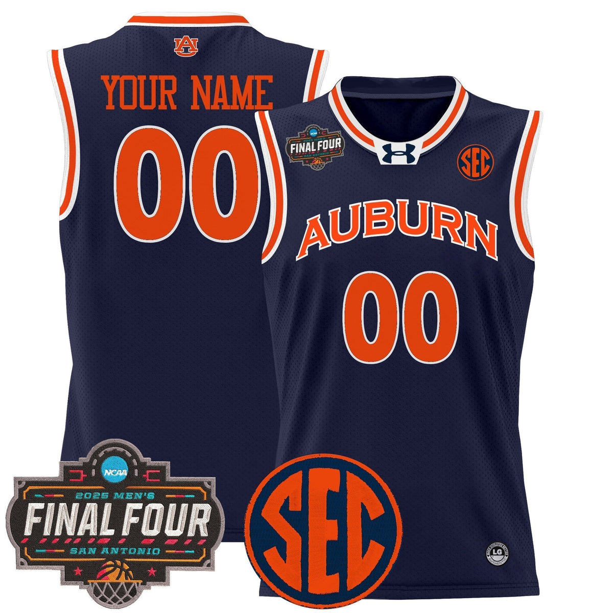 AUB 2025 Final Four Patch Lightweight Basketball Custom product image 2