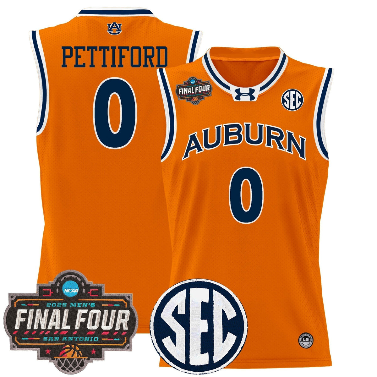 AUB 2025 Final Four Patch Lightweight Basketball Jersey product image 22