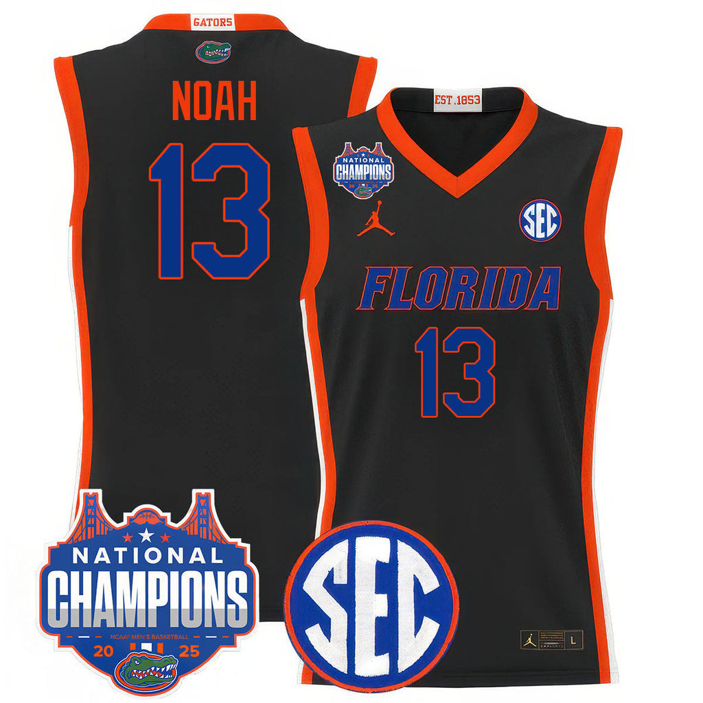 UF 2025 National Champions Basketball Jersey - Stitched product image 34