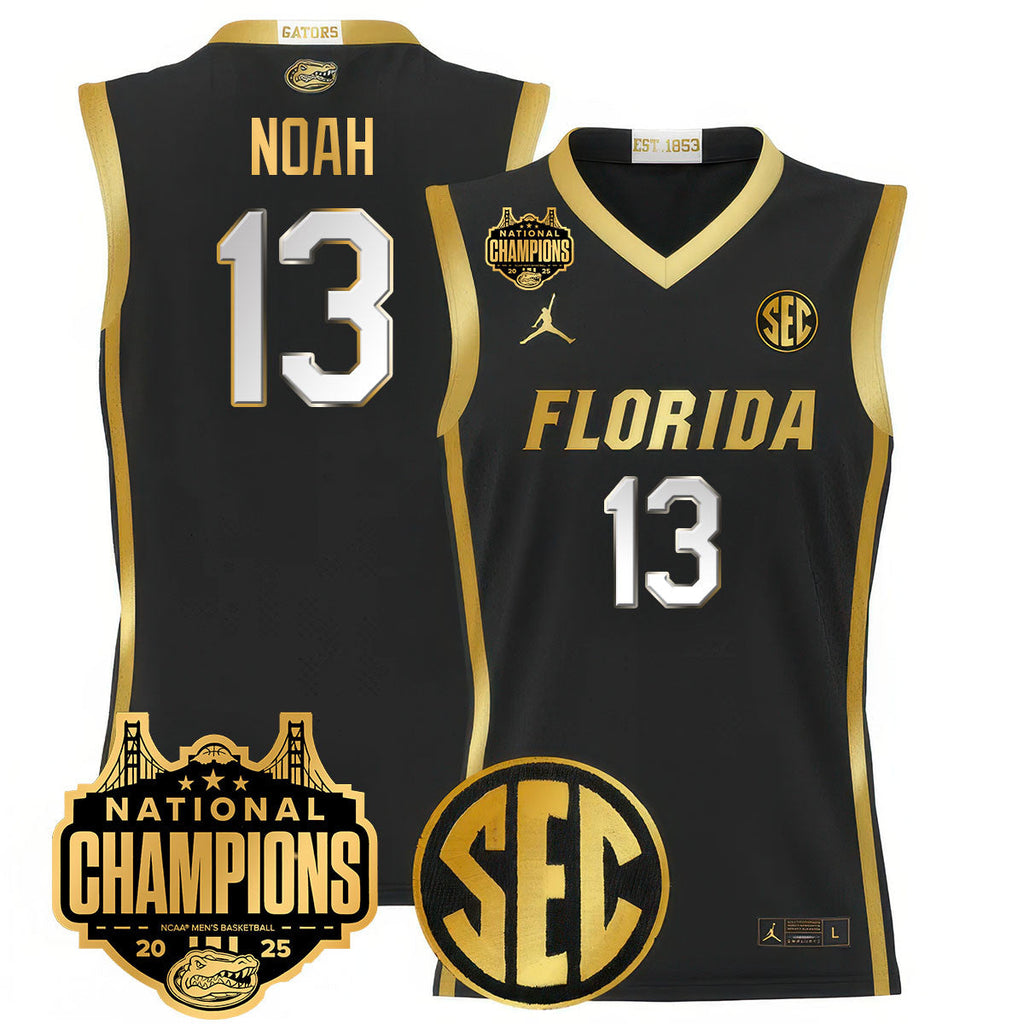 UF 2025 National Champions Basketball Jersey - Stitched product image 16