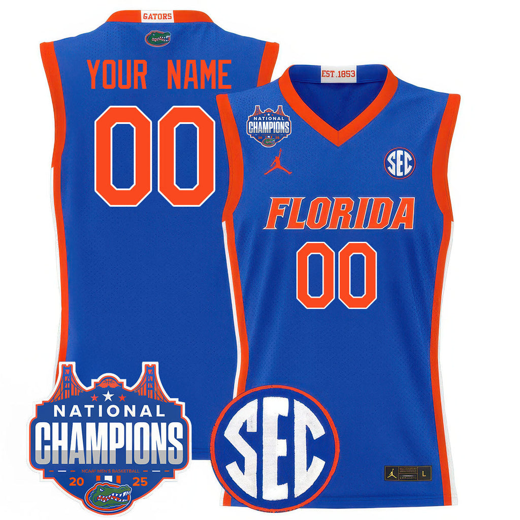 Custom Name/Gender UF 2025 National Champions Basketball product image 2