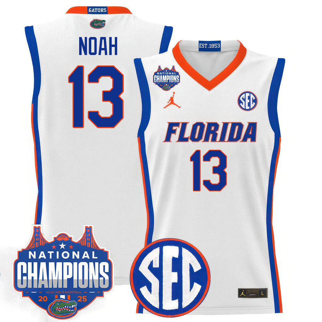 UF 2025 National Champions Basketball Jersey - Stitched product image 21