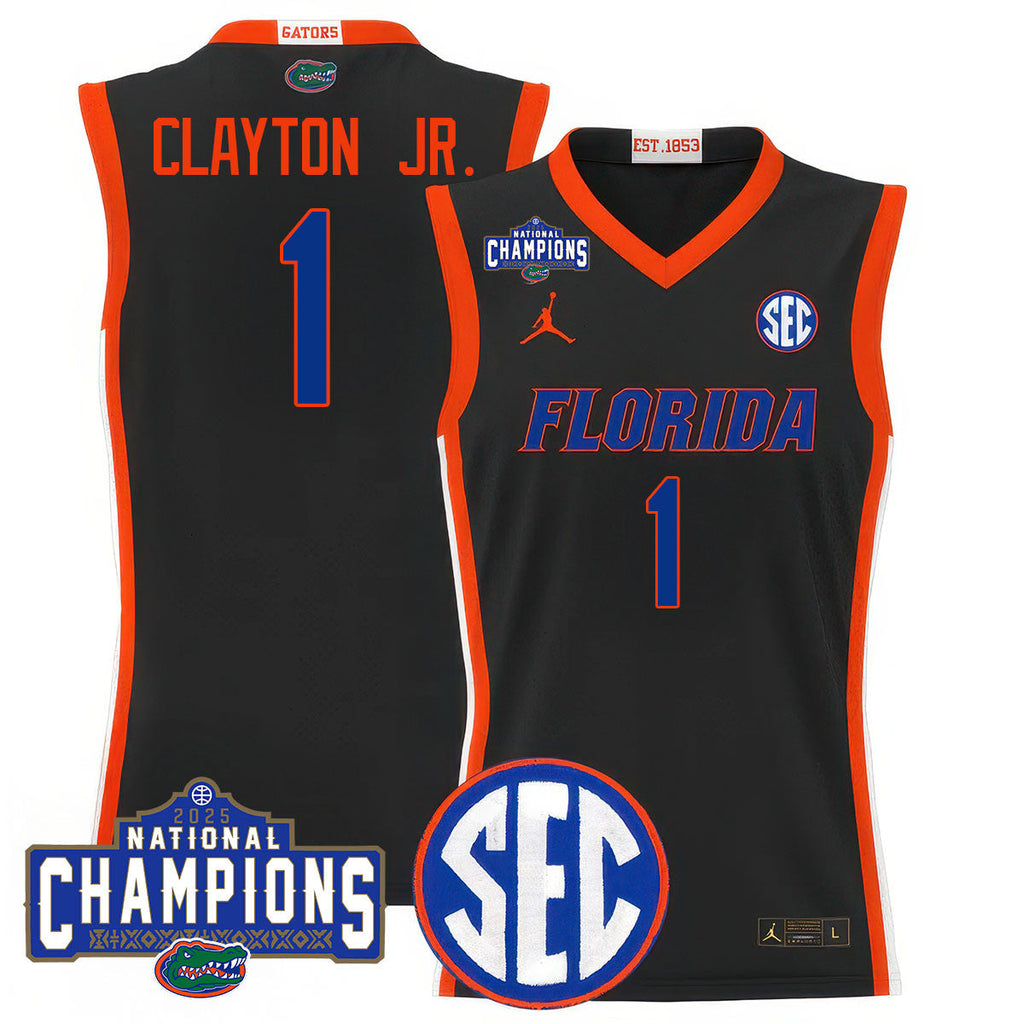 UF 2025 National Champions Basketball Jersey N1 - Stitched product image 17