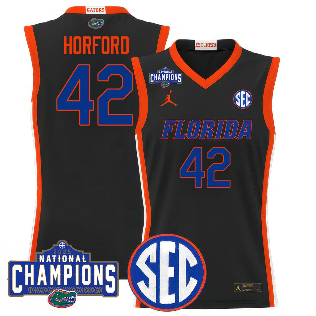 UF 2025 National Champions Basketball Jersey N1 - Stitched product image 31