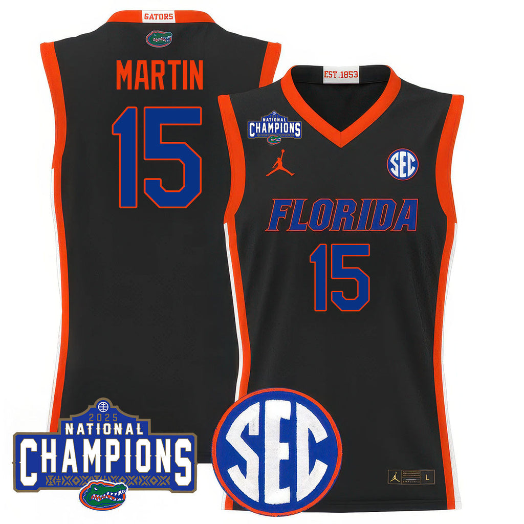 UF 2025 National Champions Basketball Jersey N1 - Stitched product image 24