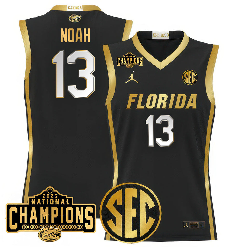 UF 2025 National Champions Basketball Jersey N1 - Stitched product image 15