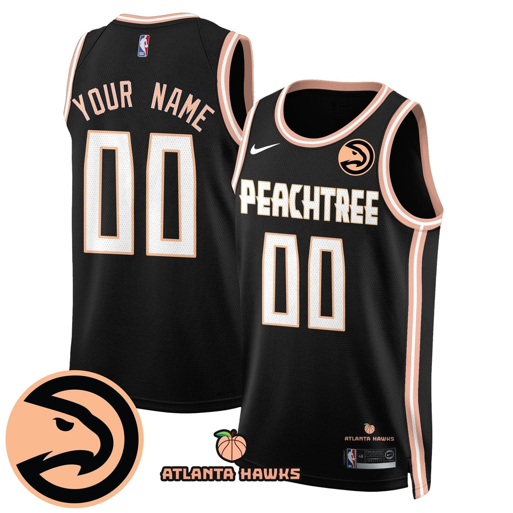 ATL “Peachtree” City Edition Custom Jersey - Stitched product image 1