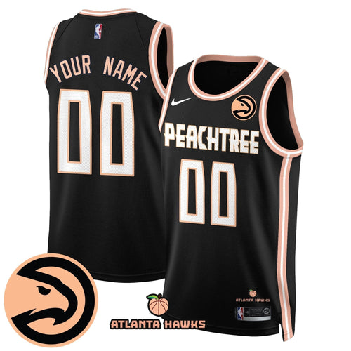 ATL “Peachtree” City Edition Custom Jersey - Stitched product image 1