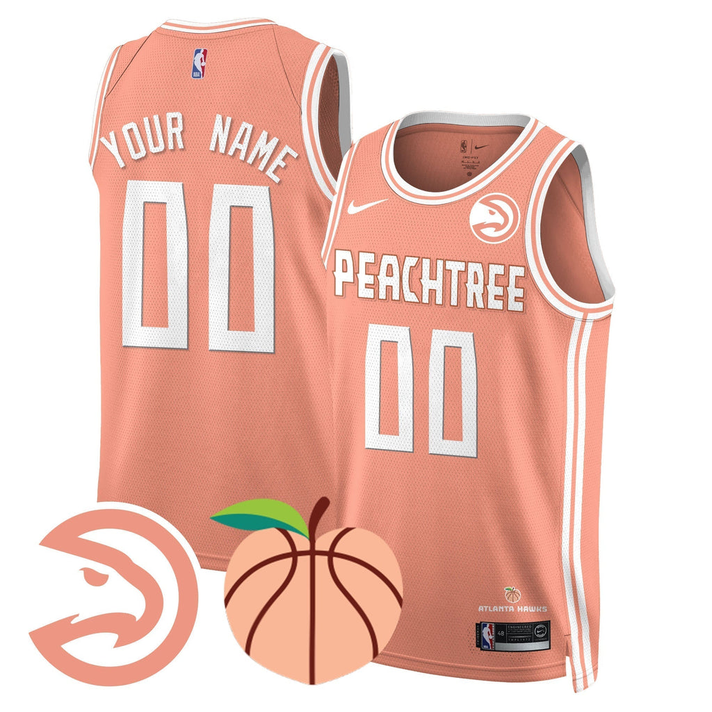 ATL “Peachtree” City Edition Custom Jersey - Stitched product image 2