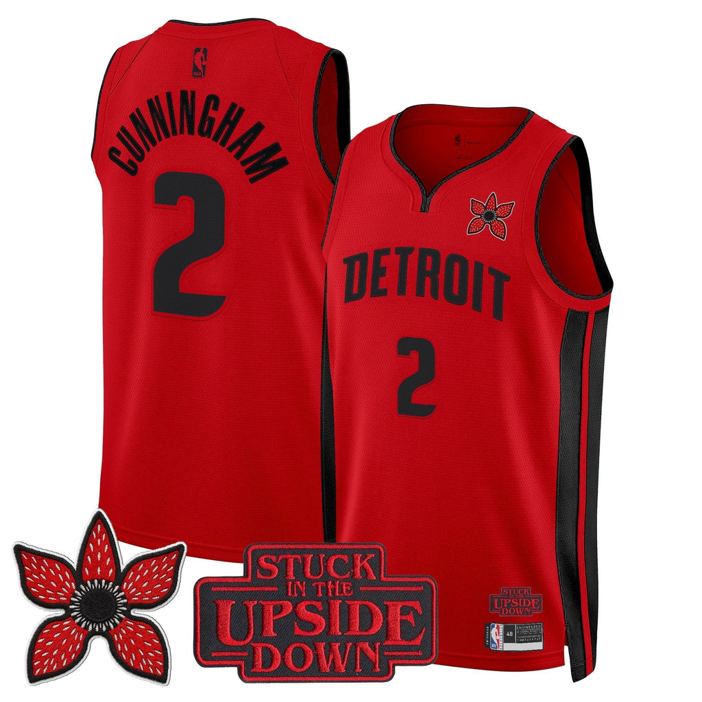 Detroit Pistons 'Stranger Things Edition' Swingman Jersey product image 12