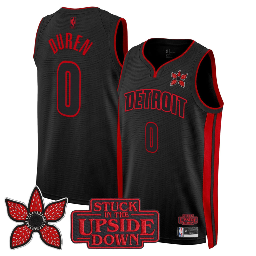 Detroit Pistons 'Stranger Things Edition' Swingman Jersey product image 6