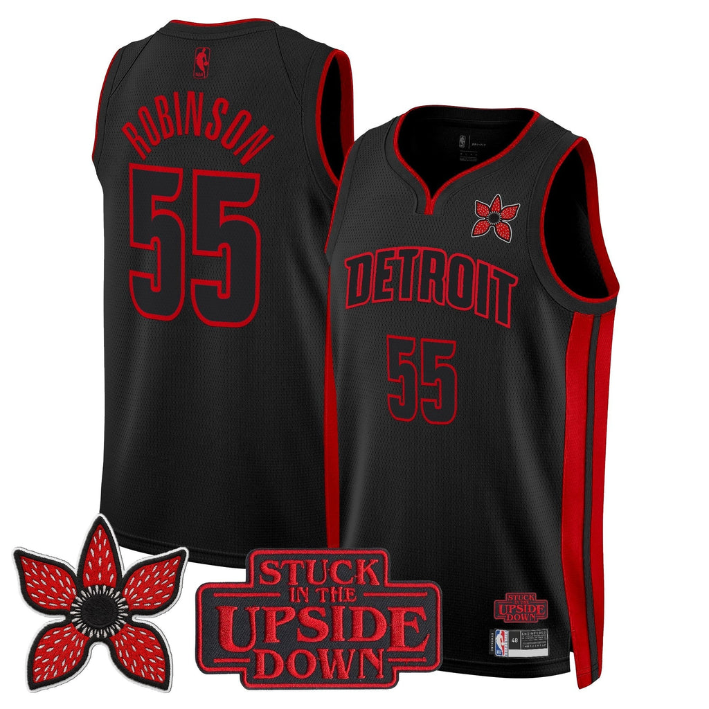 Detroit Pistons 'Stranger Things Edition' Swingman Jersey product image 7