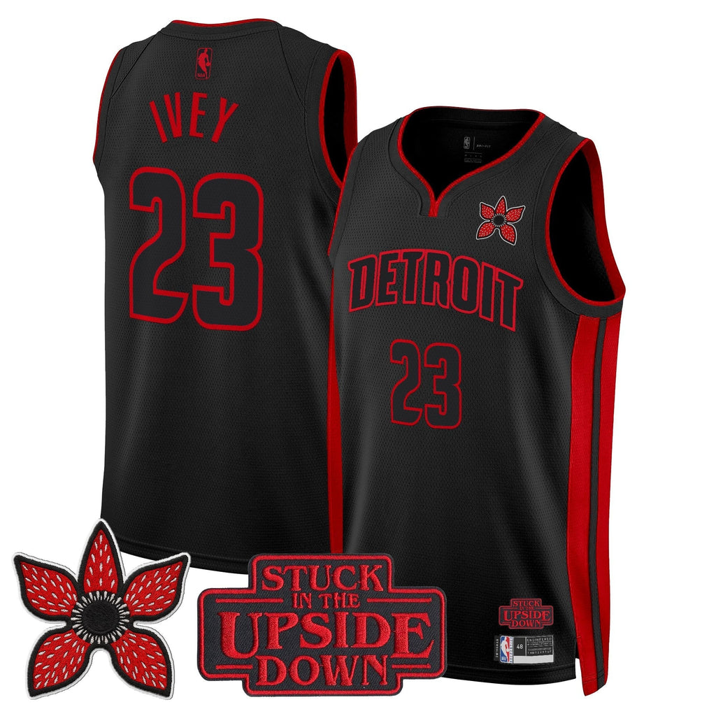 Detroit Pistons 'Stranger Things Edition' Swingman Jersey product image 4