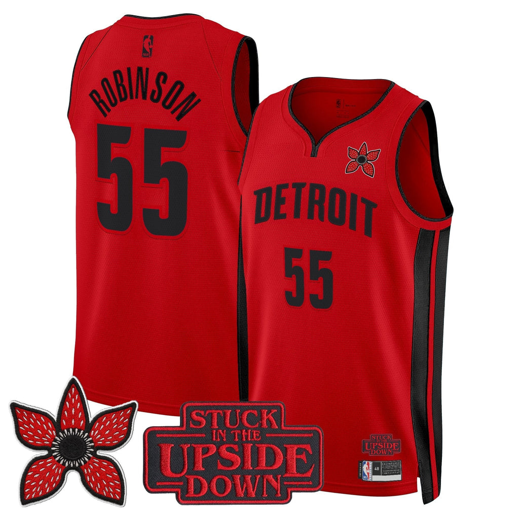 Detroit Pistons 'Stranger Things Edition' Swingman Jersey product image 17