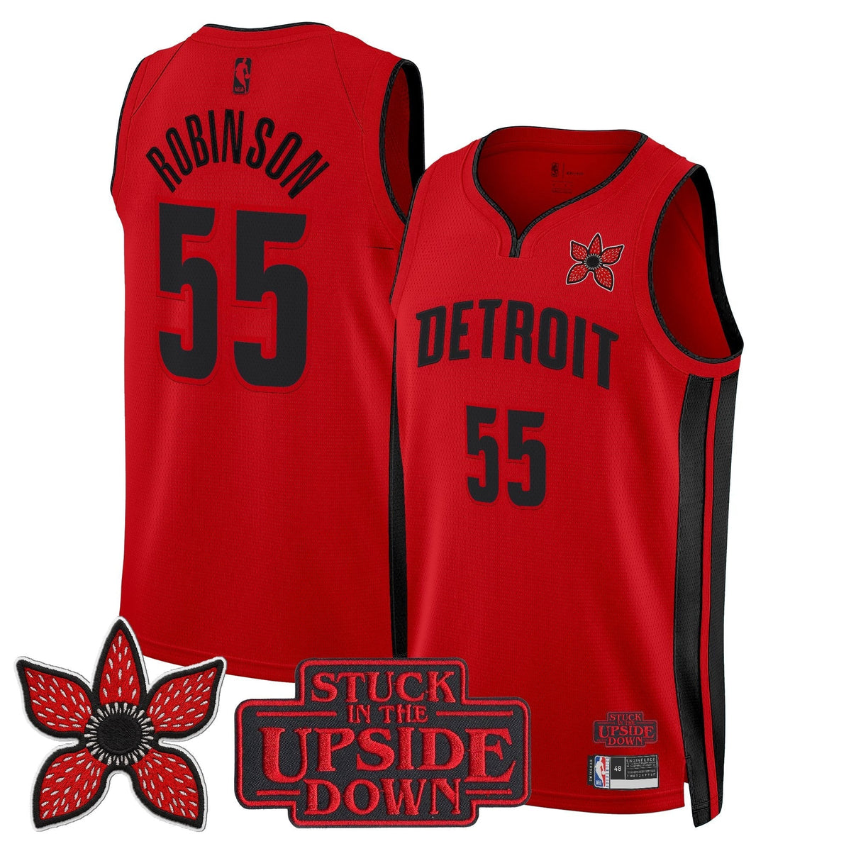 Detroit Pistons 'Stranger Things Edition' Swingman Jersey product image 17