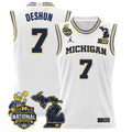 Michigan Wolverines Customized Basketball Jersey - All product image 1